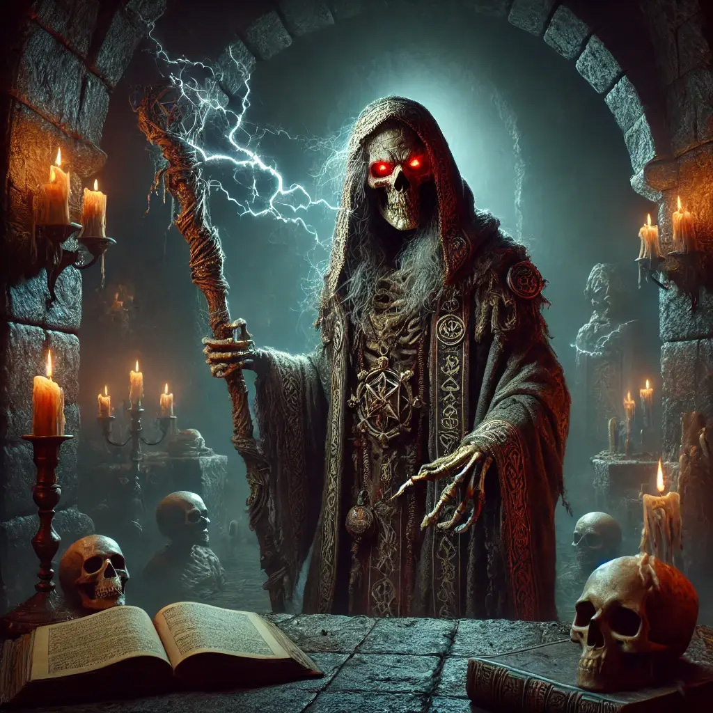 DALL·E 2025-02-26 16.00.12 - A hyper-realistic depiction of a lich from Dungeons & Dragons. Th...jpg